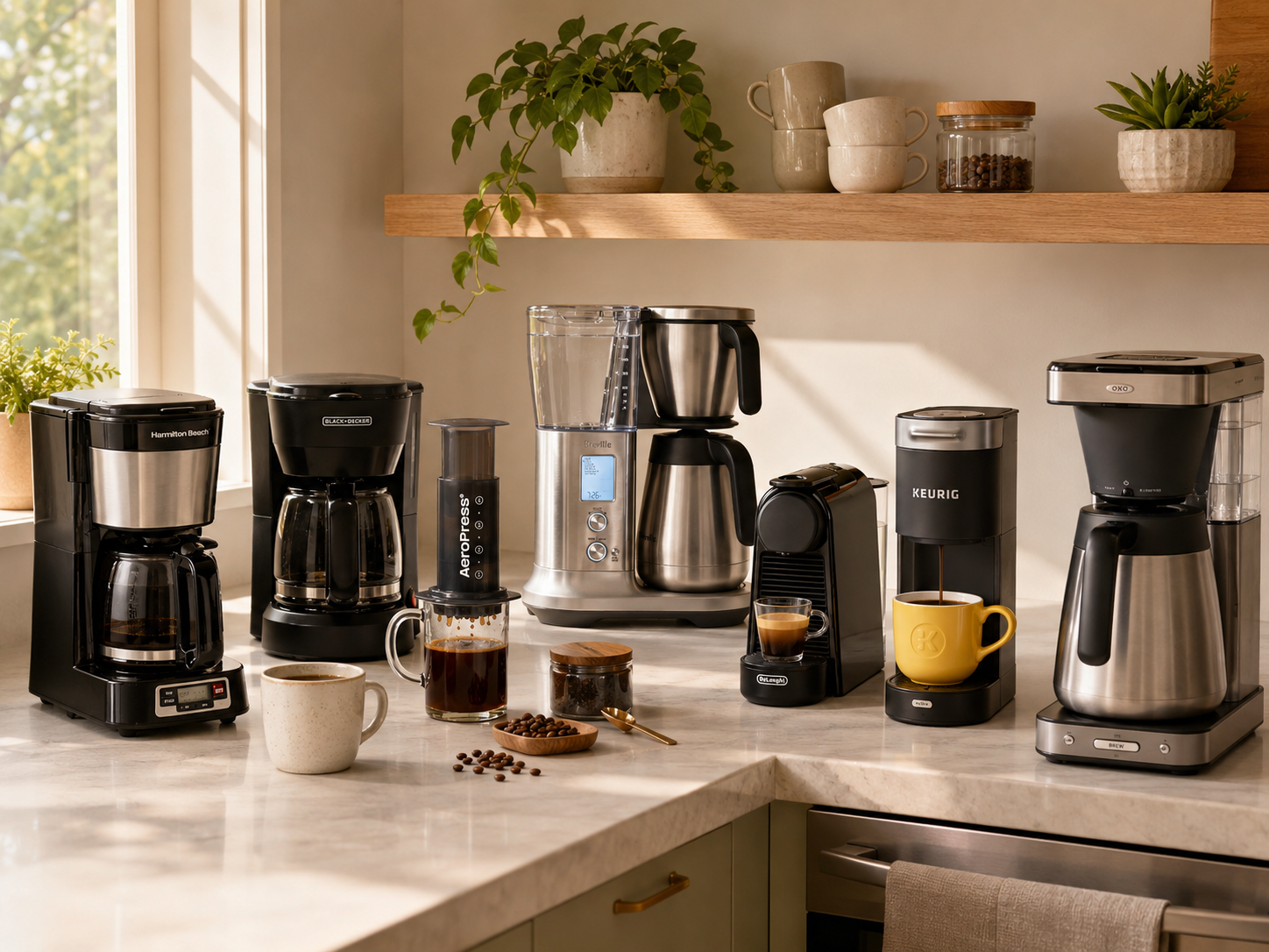 The Best Coffee Makers for Small Kitchens