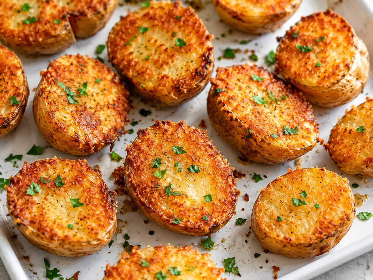 Crispy Parmesan Potatoes Recipe: A Delicious Delight