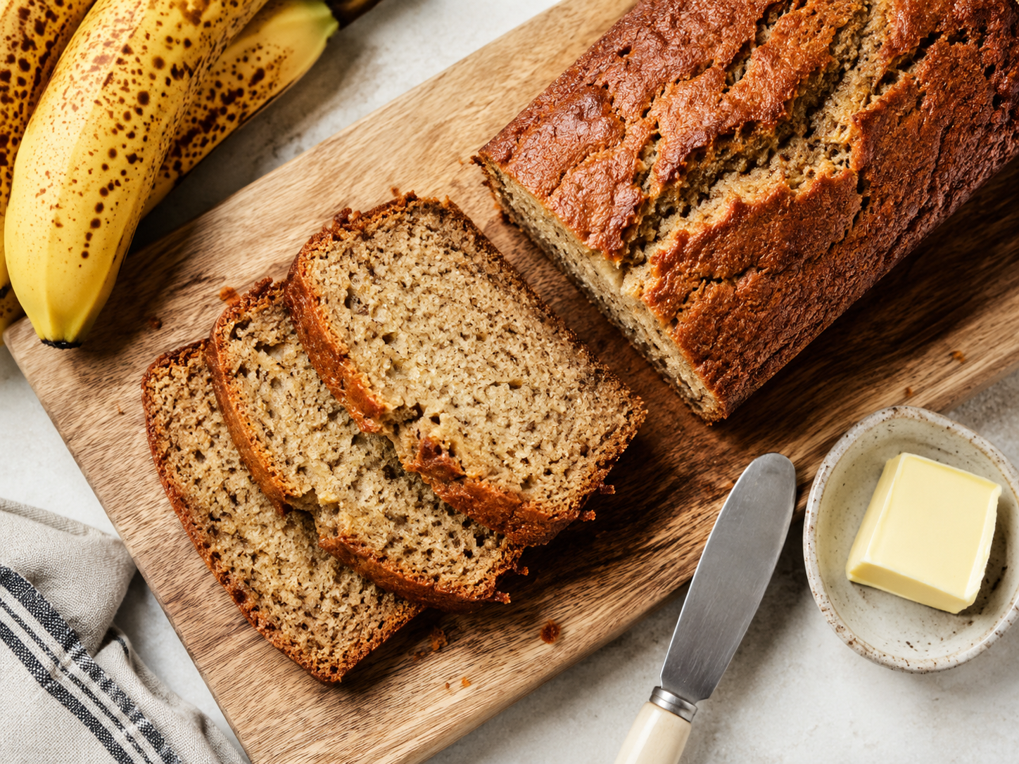 Moist Banana Bread Recipe