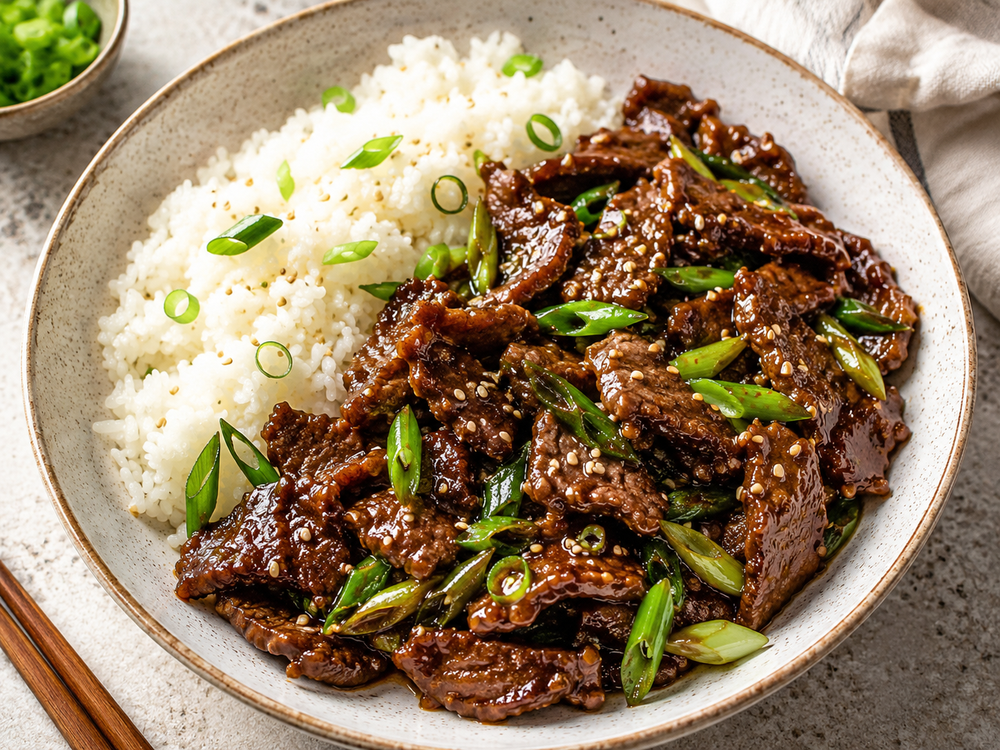 Quick Mongolian Beef Recipe