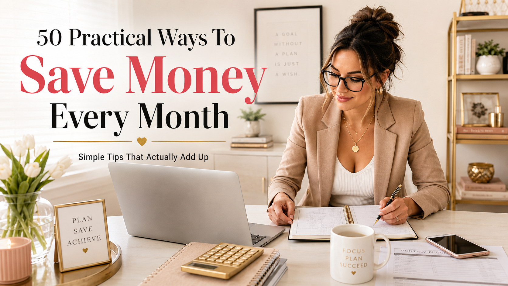 50 Practical Ways To Save Money Every Month