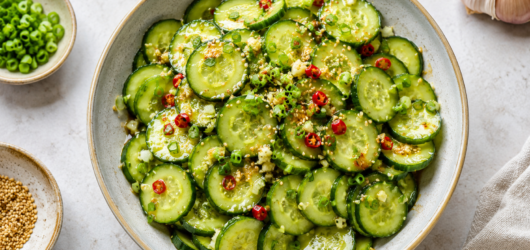 Easy Spicy Cucumber Salad