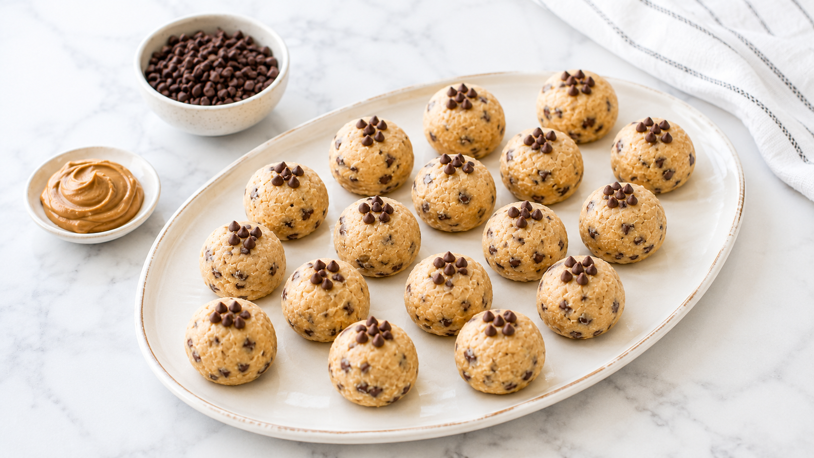 Frozen Greek Yogurt Peanut Butter Bites