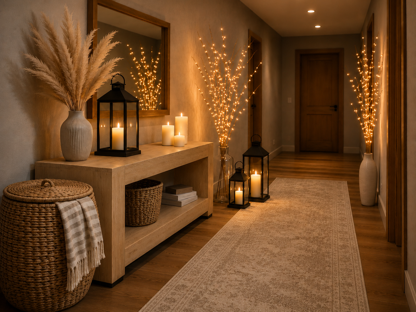 Warm Hallway Decor Ideas for a Cozy Home
