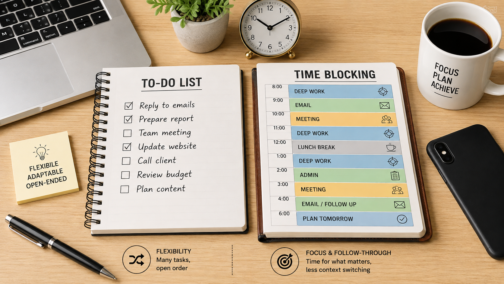 Time Blocking vs. To-Do Lists